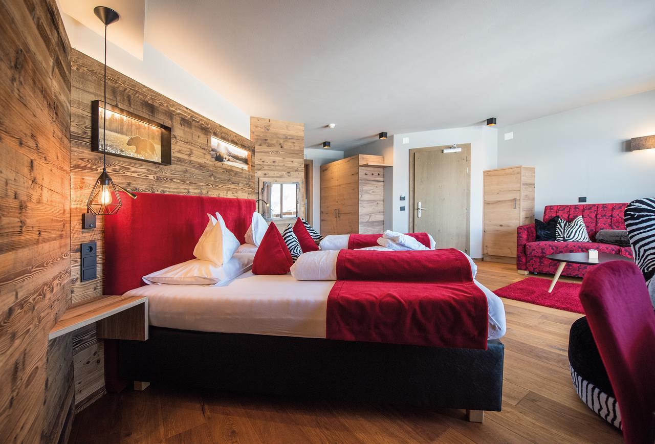 Hotel Goldknopf Alpe Di Siusi Exterior foto